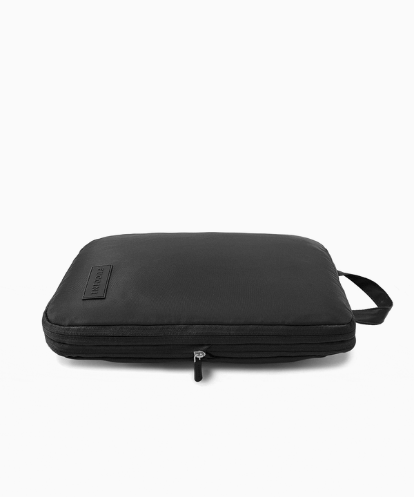 Zestaw kompresyjnych organizerów podróżnych czarny