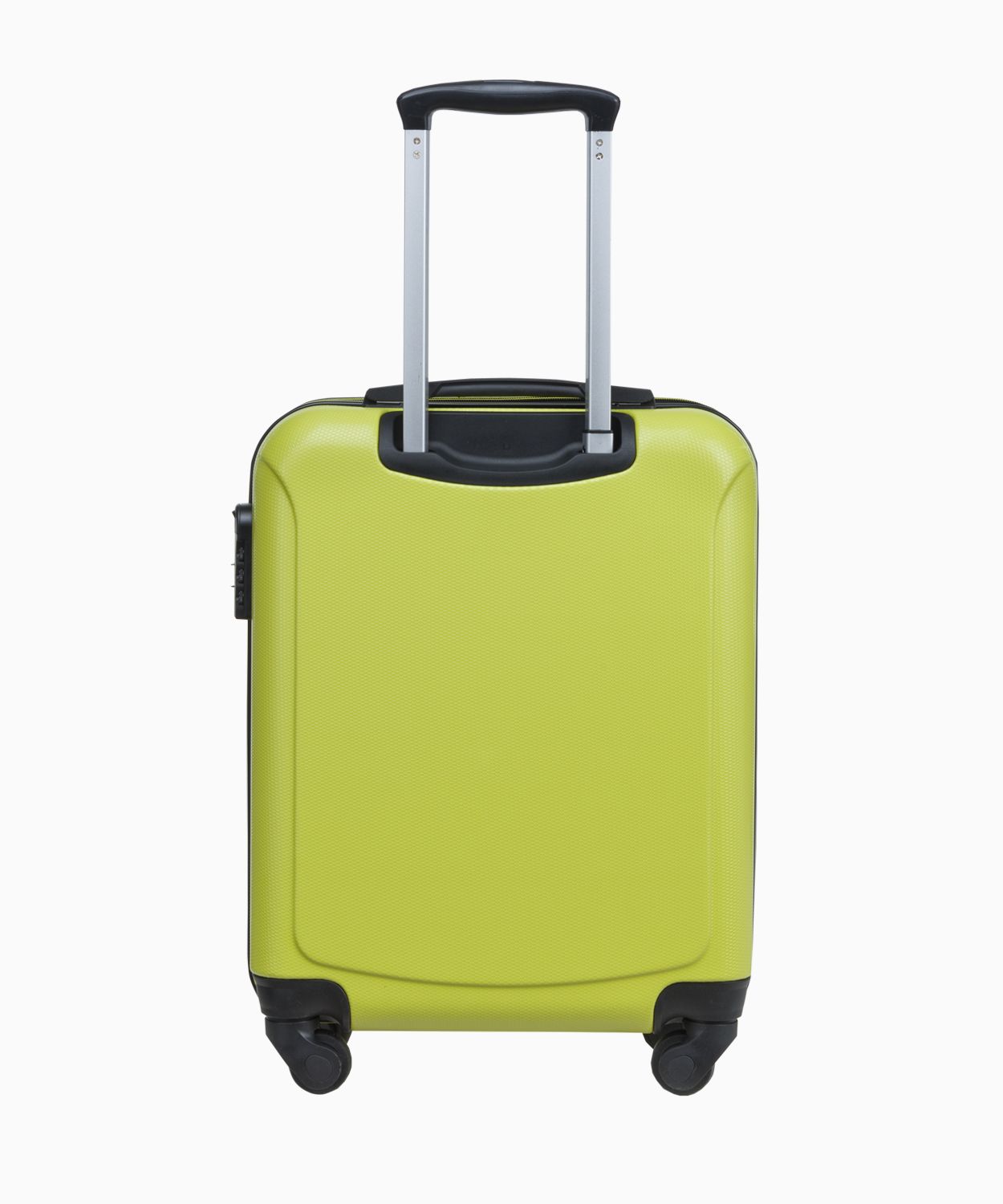 Kabinowa limonkowa walizka z zamkiem szyfrowym - Sklep Puccini