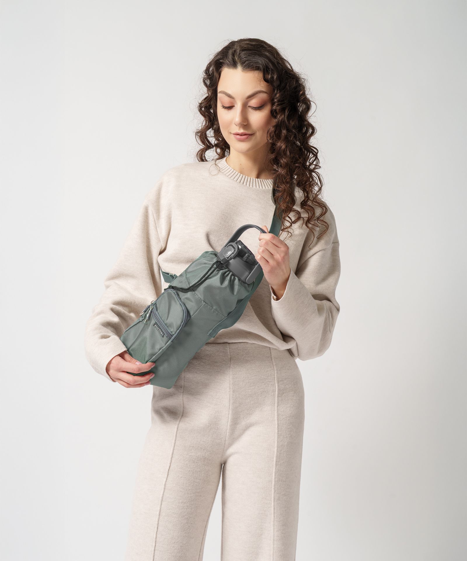 Termiczna Torba na Butelkę Zielona