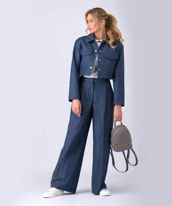 Plecak damski mini szary