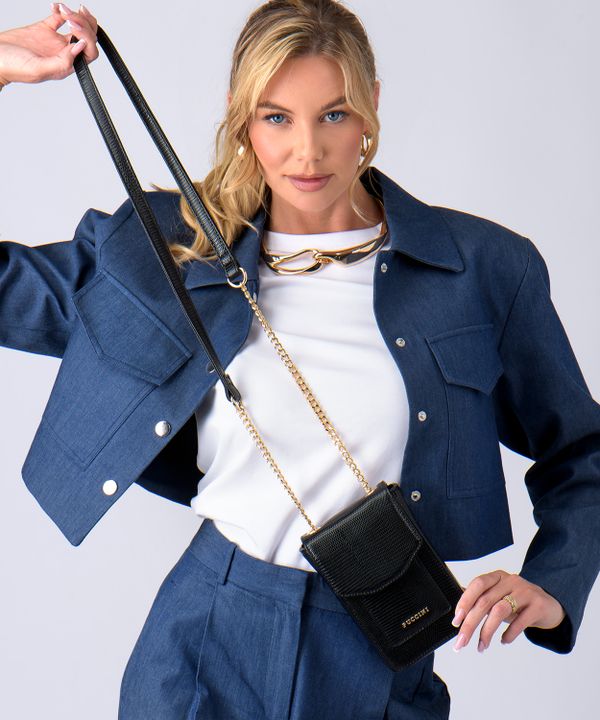 Mini torebka damska z łańcuszkiem