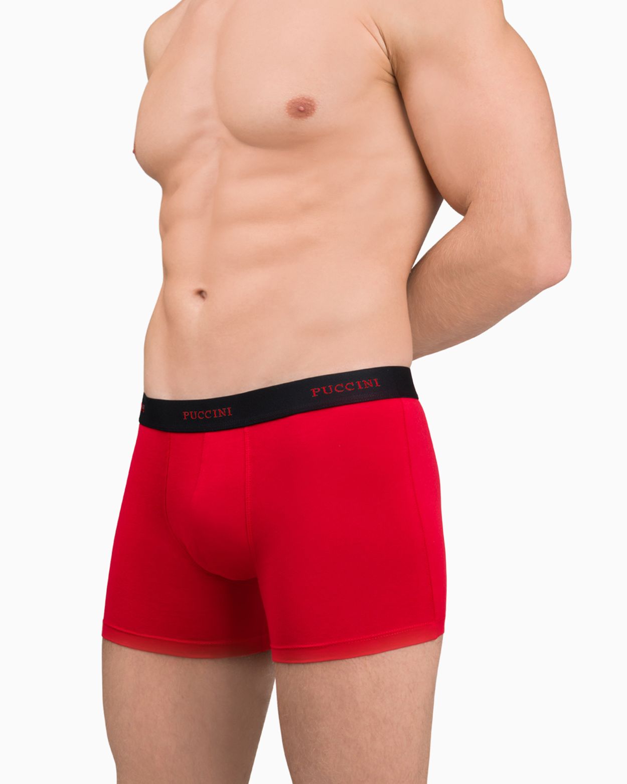 Bokserki męskie dwupak rozmiar M czarne i czerwone