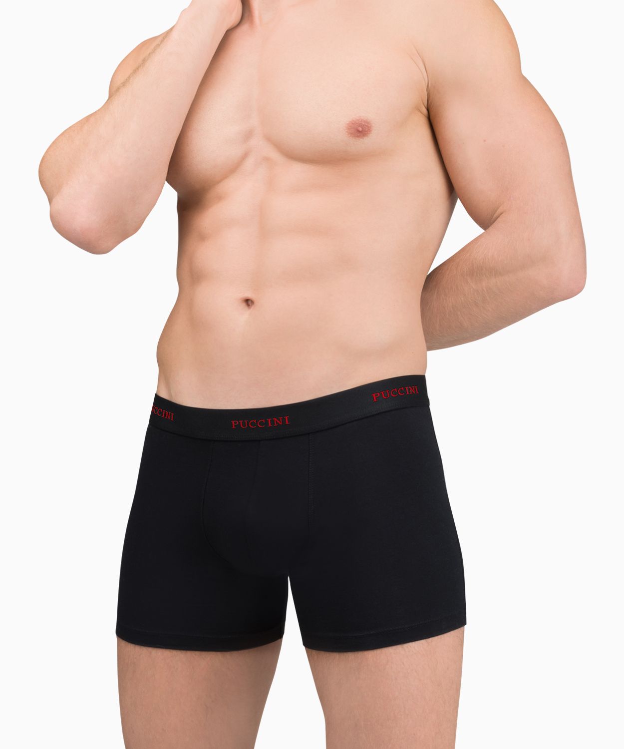 Bokserki męskie rozmiar M trzypak czerwone, granatowe i czarne