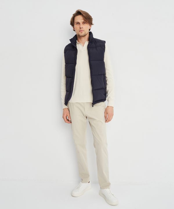 Pikowana kamizelka granatowa rozmiar XL