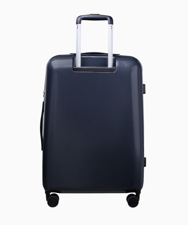 Średnia szara walizka z policarbonu