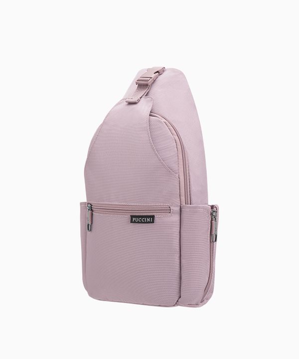 Sling Bag Plecak Crossbody Różowy