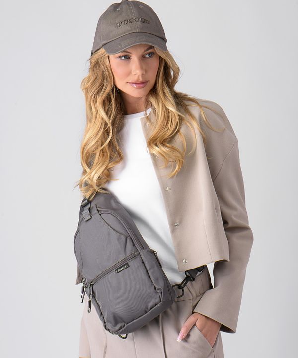 Sling Bag Plecak Crossbody Szary