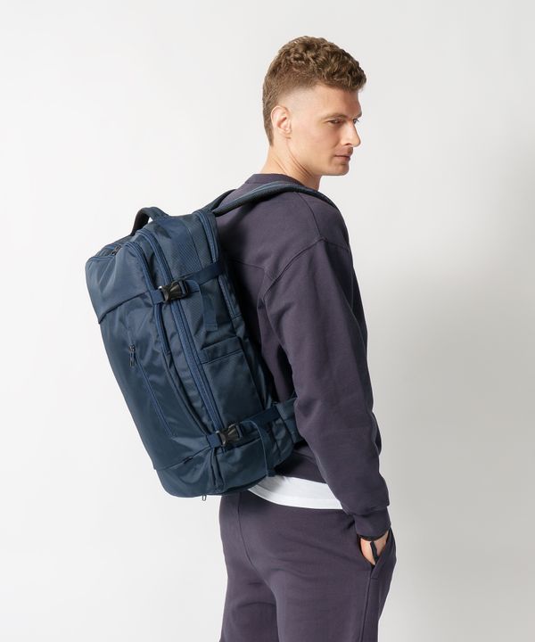 Duży Plecak Podróżny Kabinowy Do Samolotu Granatowy