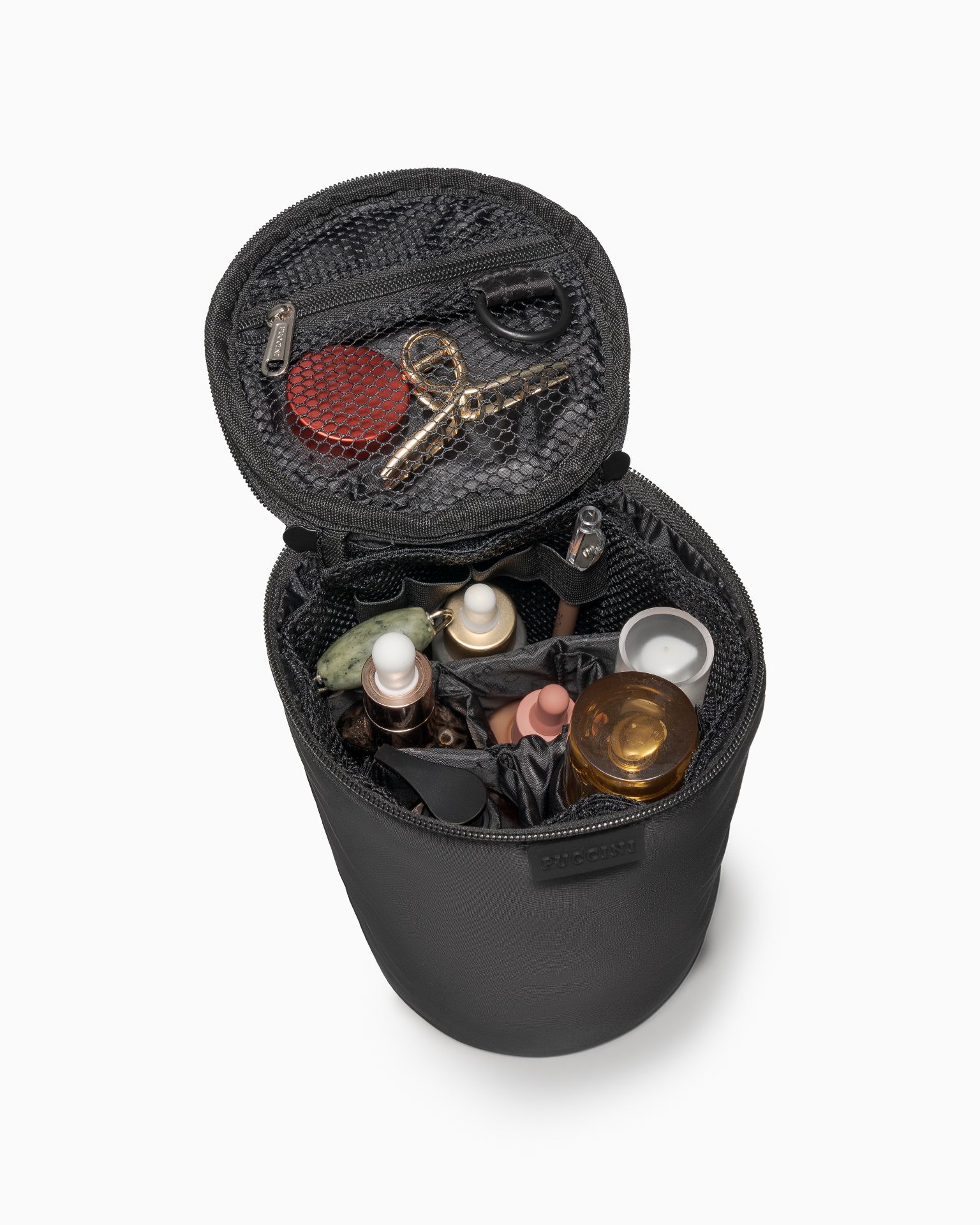 Kosmetyczka damska tuba duża czarna