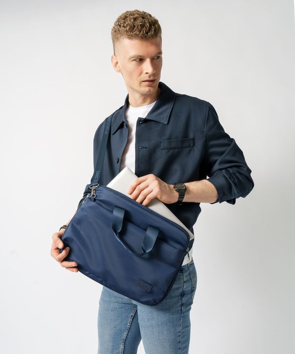 Torba na laptopa 15,6 cali granatowa