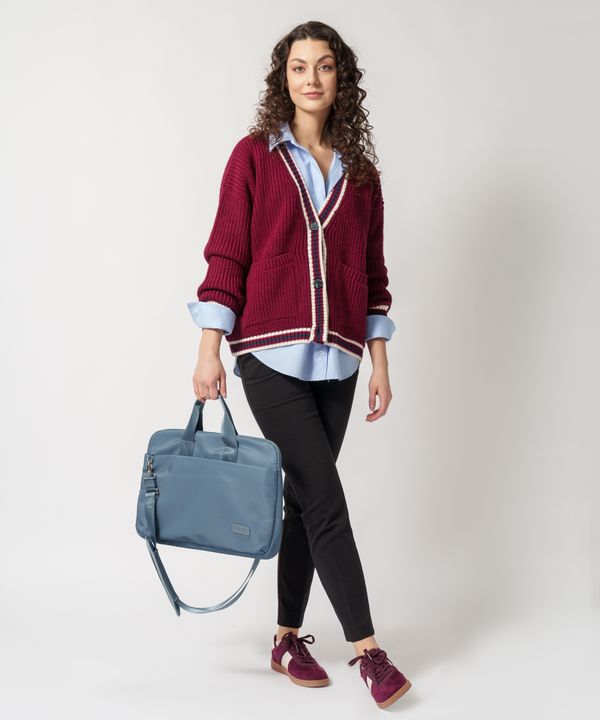 Torba na laptopa 15,6 cali niebieska