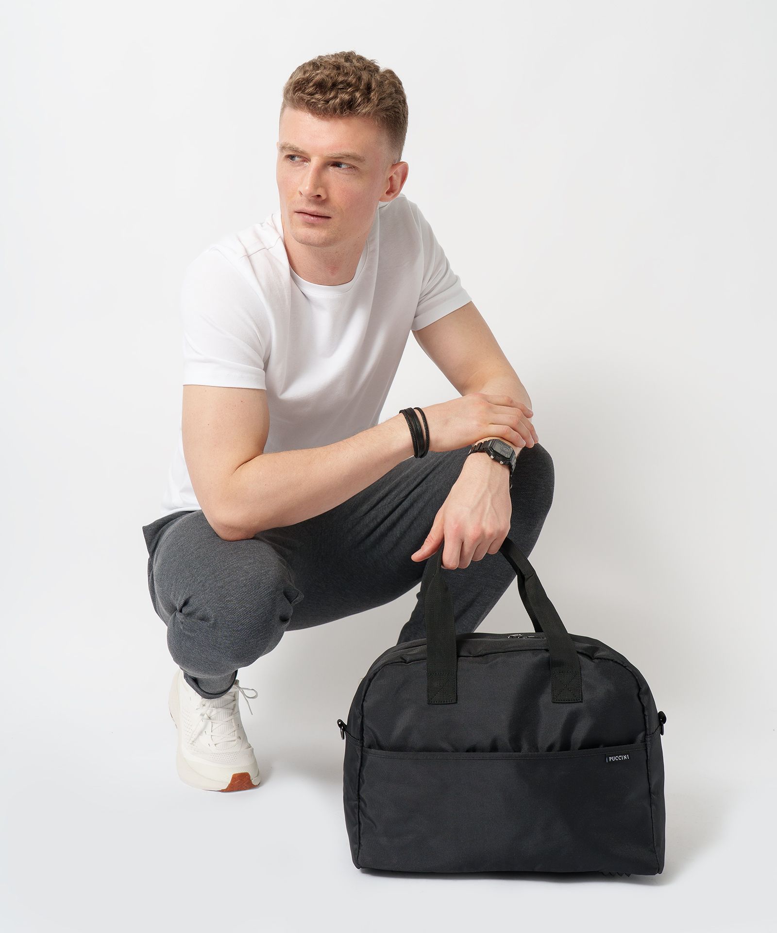 Torba podróżna do samolotu czarna