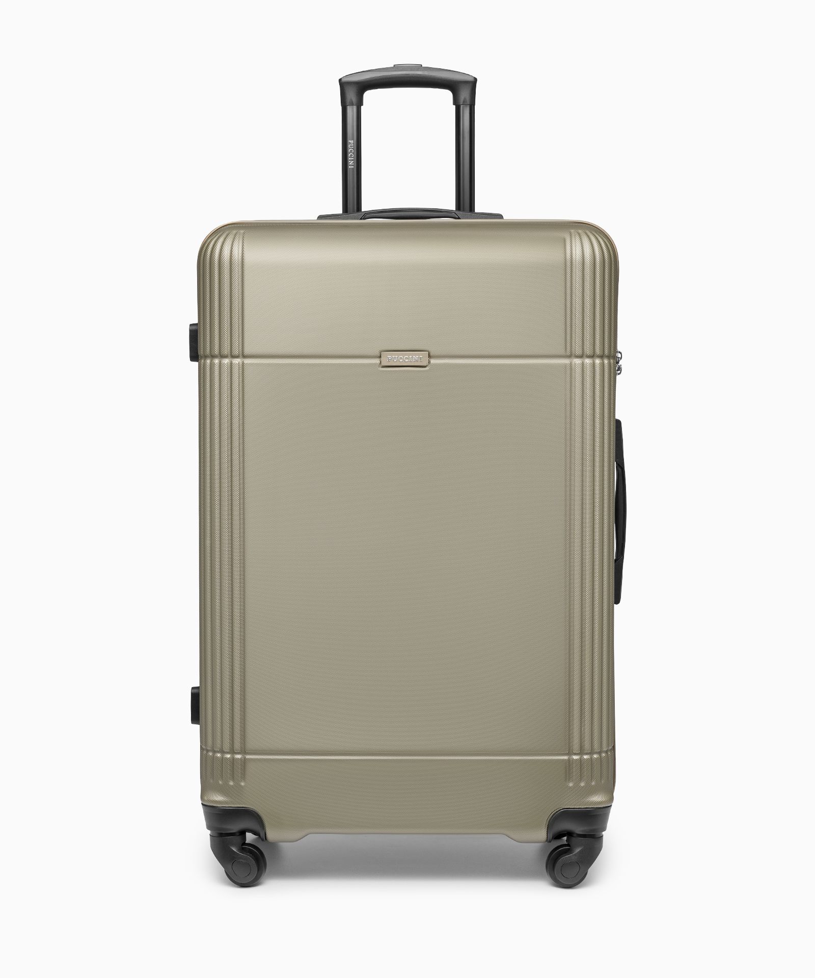 Duża walizka z abs-u szampańska