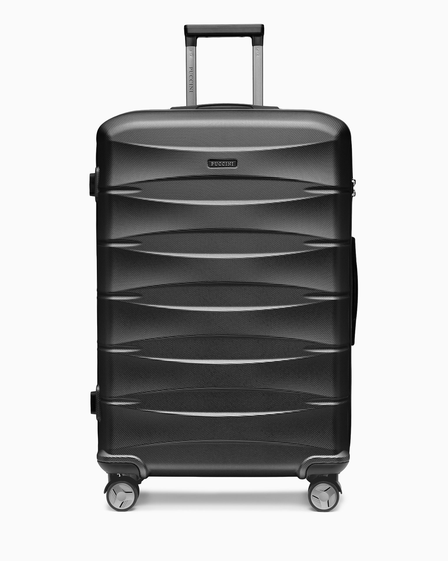 Walizka duża z ABS twarda czarna