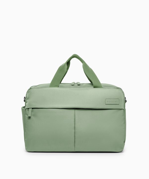 Torba podróżna z miejscem na laptopa zielona