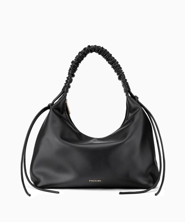 Torebka damska typu hobo czarna