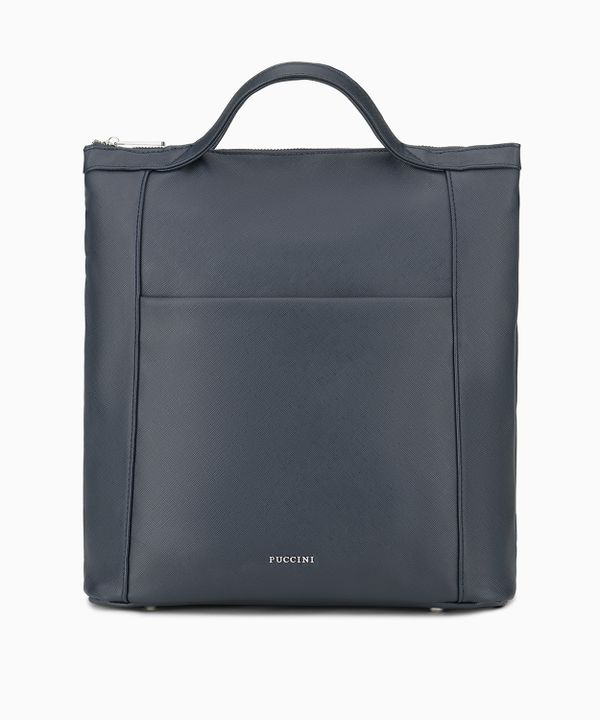 Plecak damski i torebka 2w1 granatowa