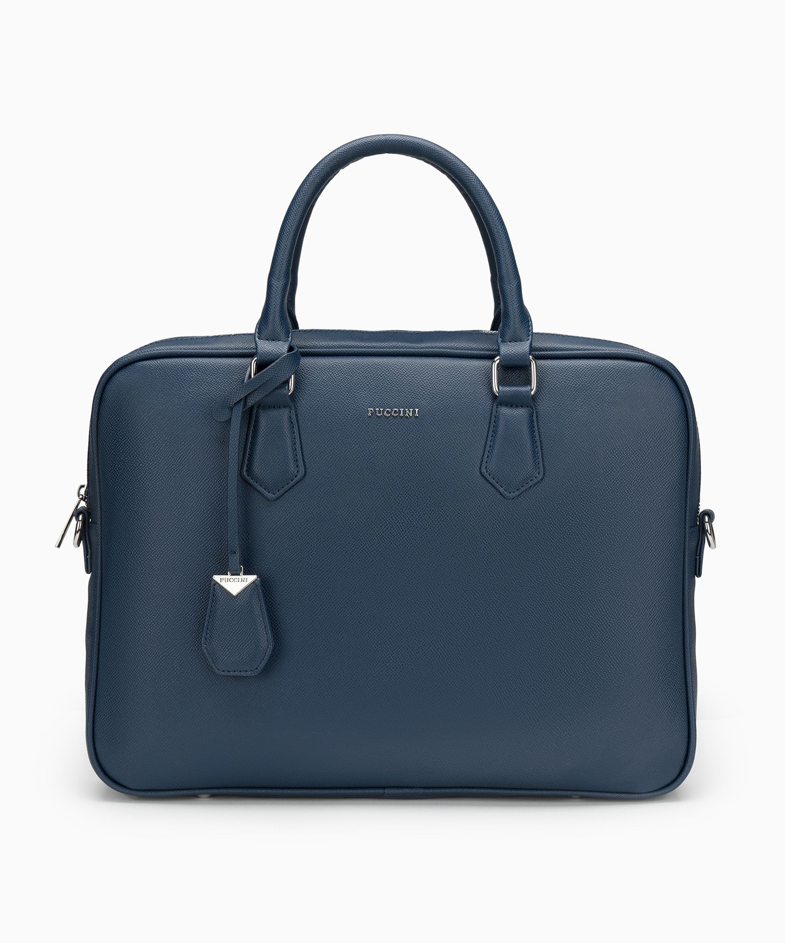 Damska torba na laptopa 15 cali z odpinanym paskiem granatowa