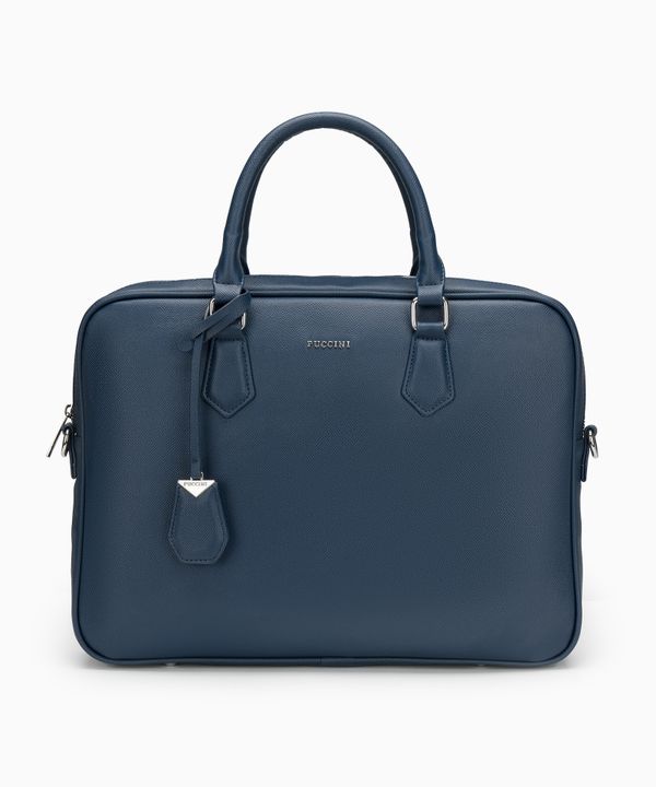 Damska torba na laptopa 15 cali z odpinanym paskiem granatowa