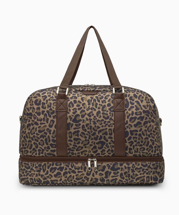Duża Torba weekendowa Philadelphia Collection - print panterka