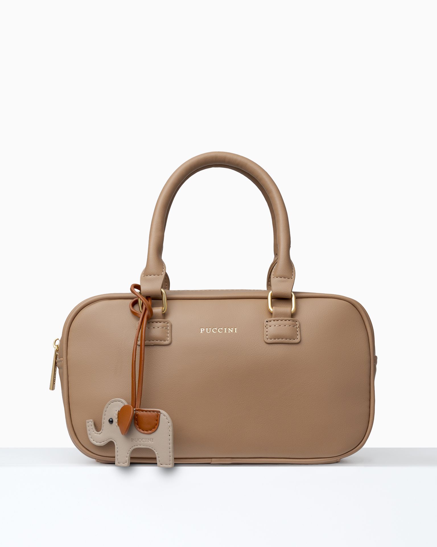 Charms do torebki słoń szary