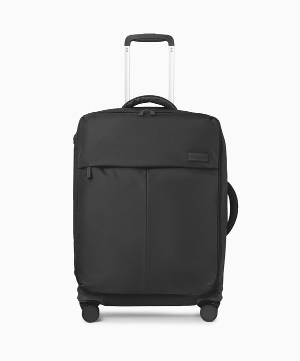 Walizka średnia z nylonu czarna