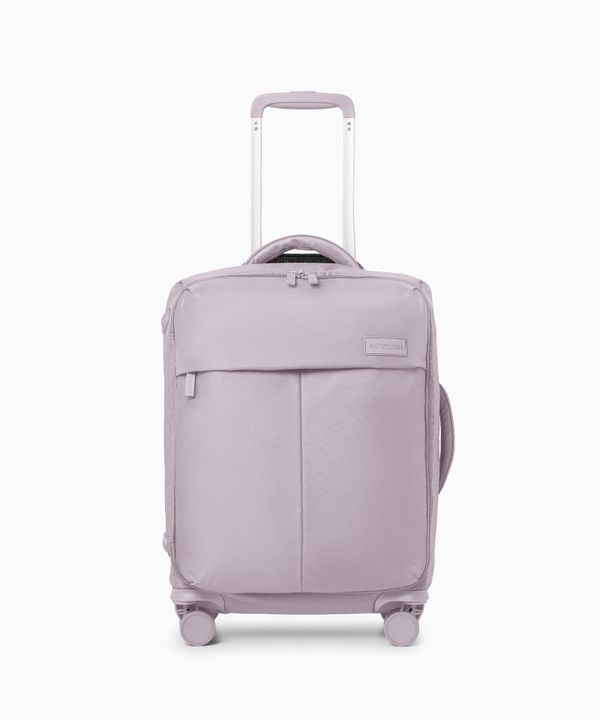 Walizka kabinowa z nylonu różowa