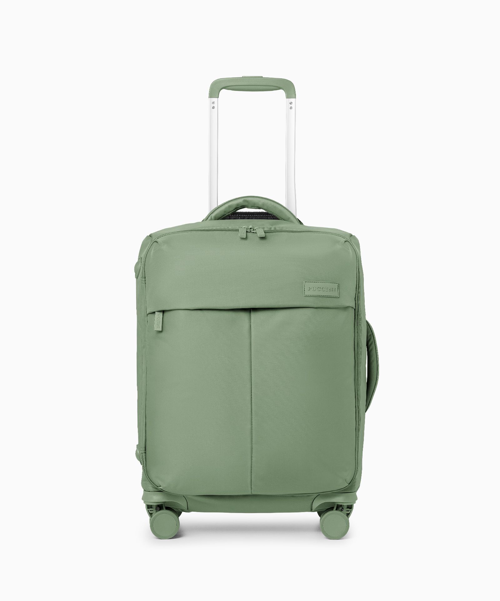 Walizka kabinowa z nylonu zielona