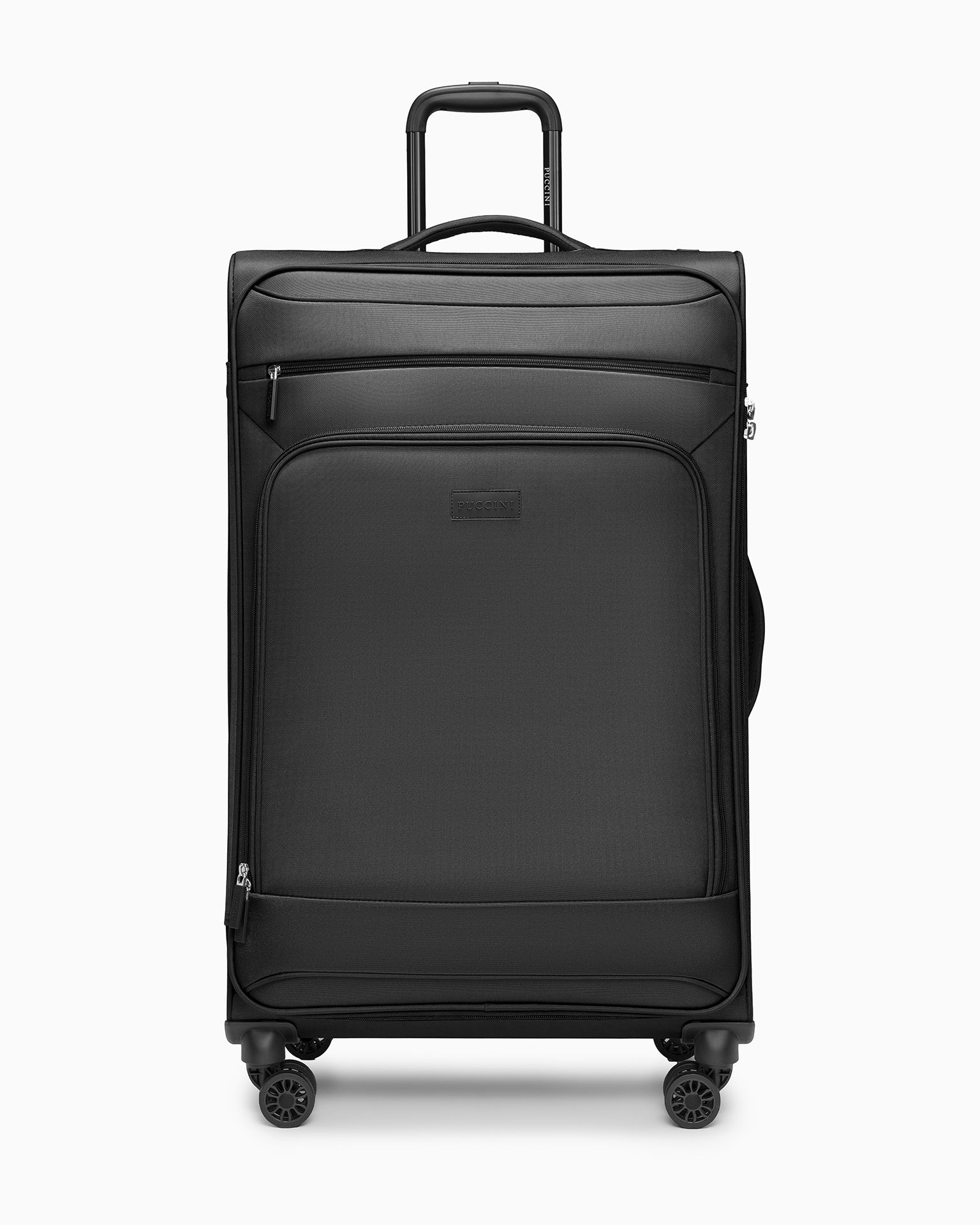 Walizka duża miękka czarna