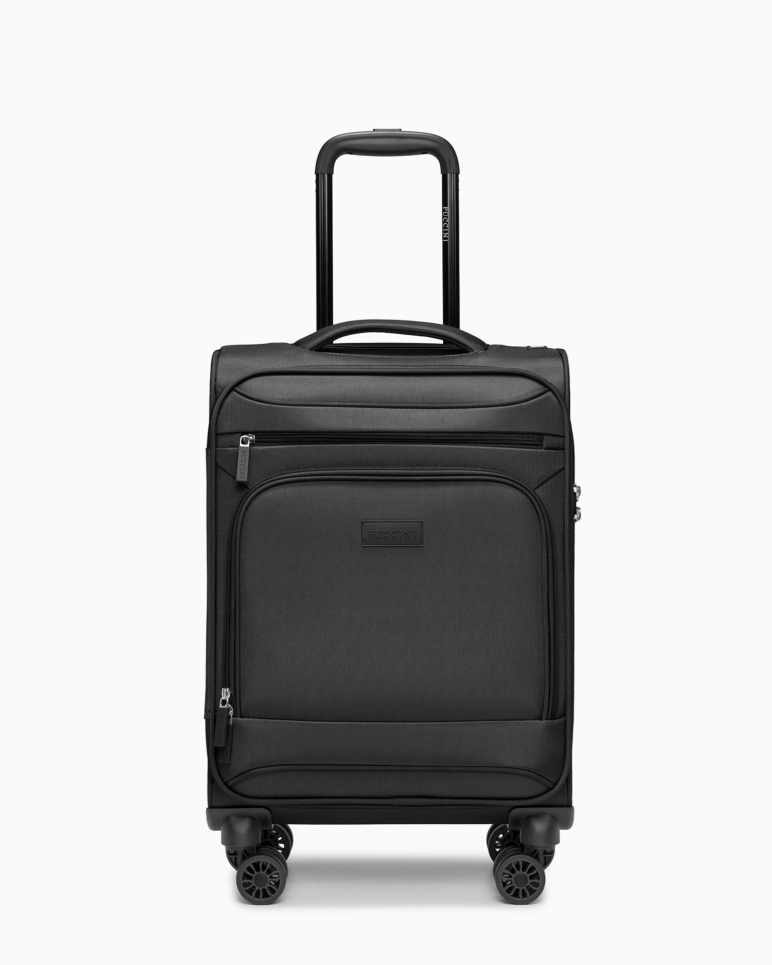 Walizka kabinowa miękka czarna