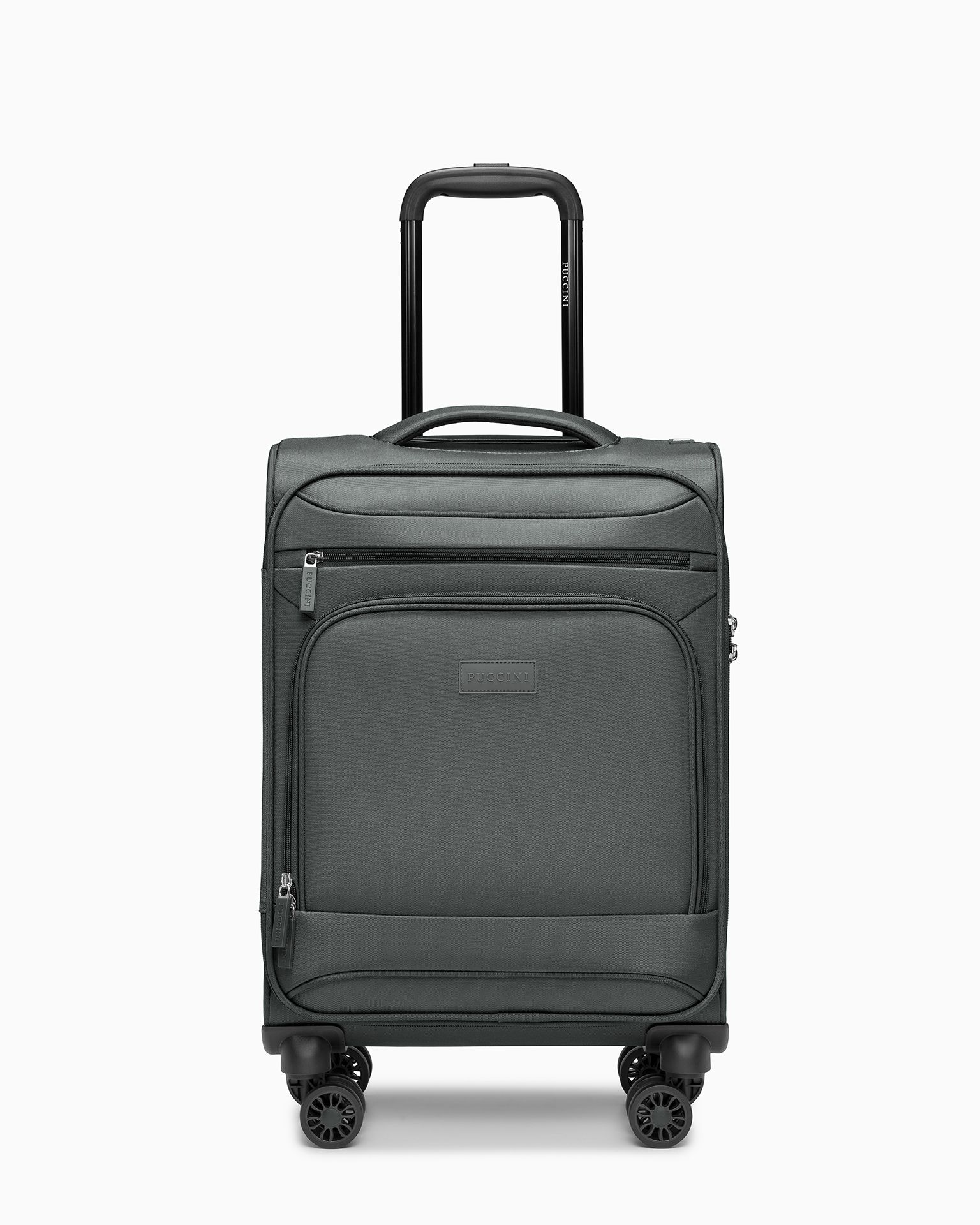 Walizka kabinowa miękka szara