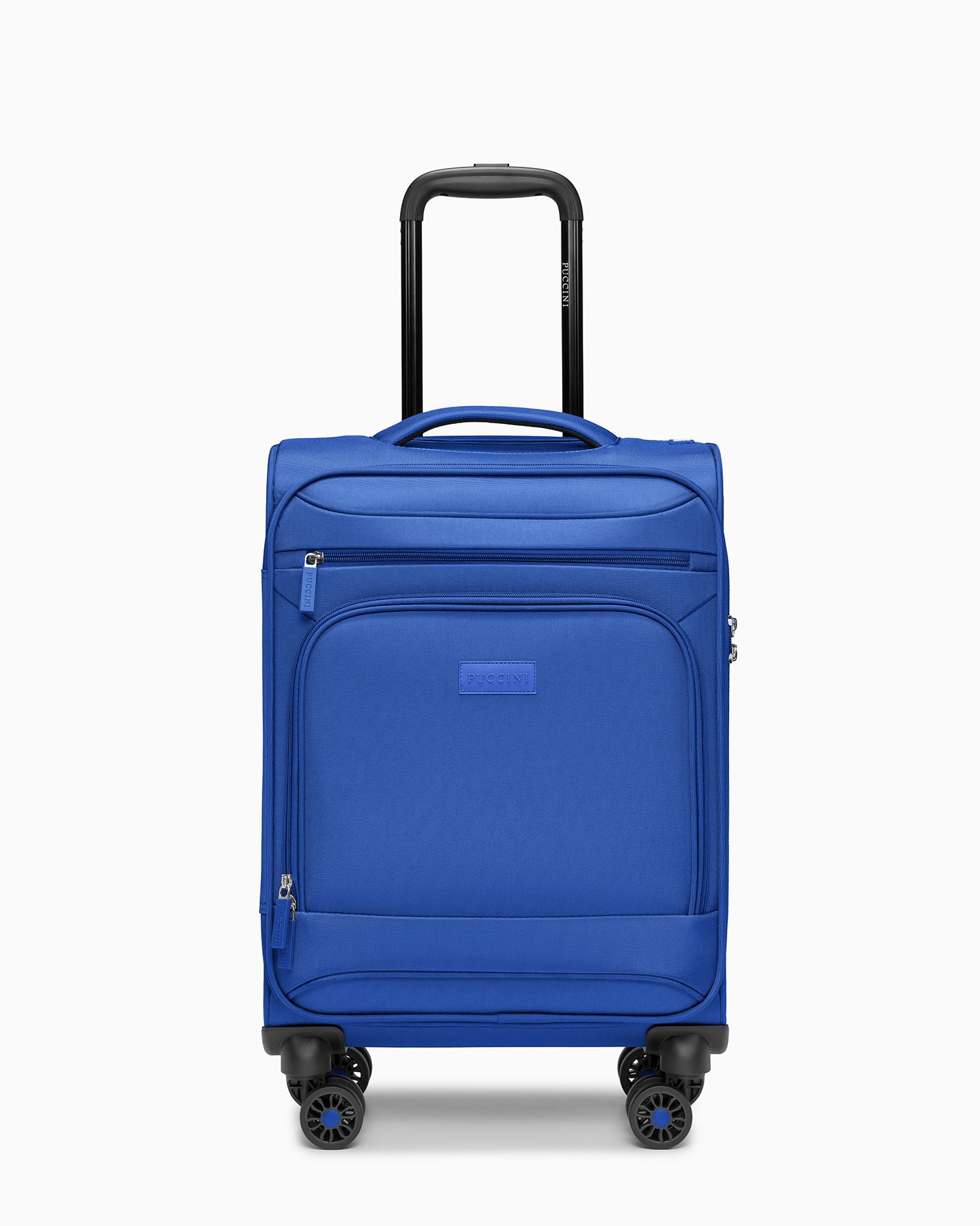 Walizka kabinowa miękka niebieska