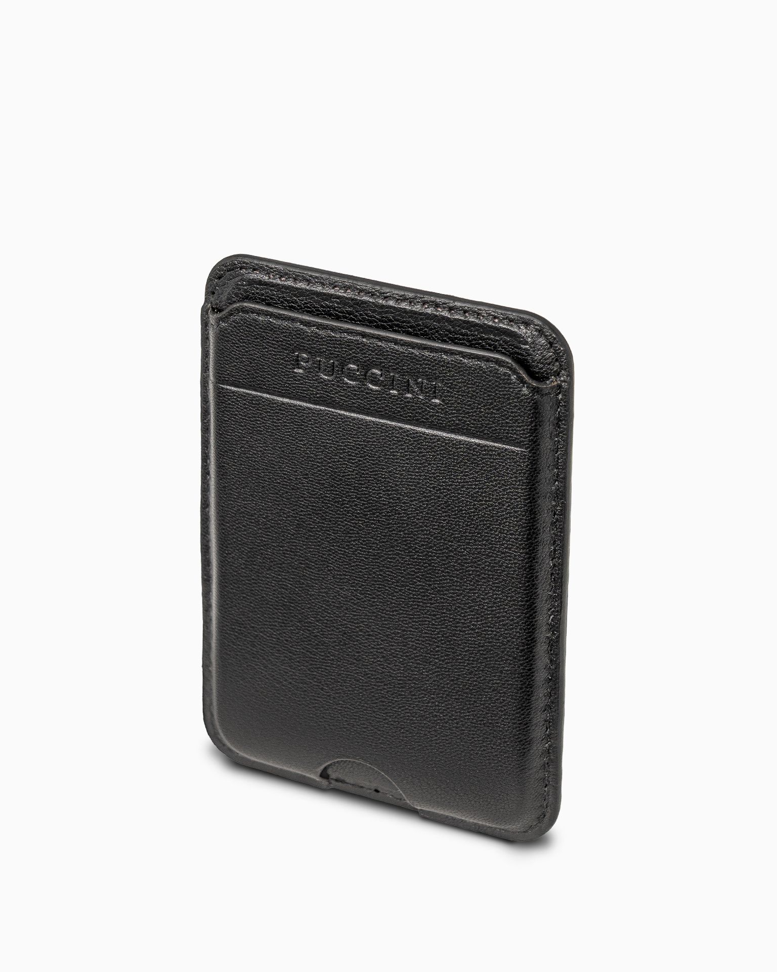 Etui na karty skórzane magnetyczne do telefonu