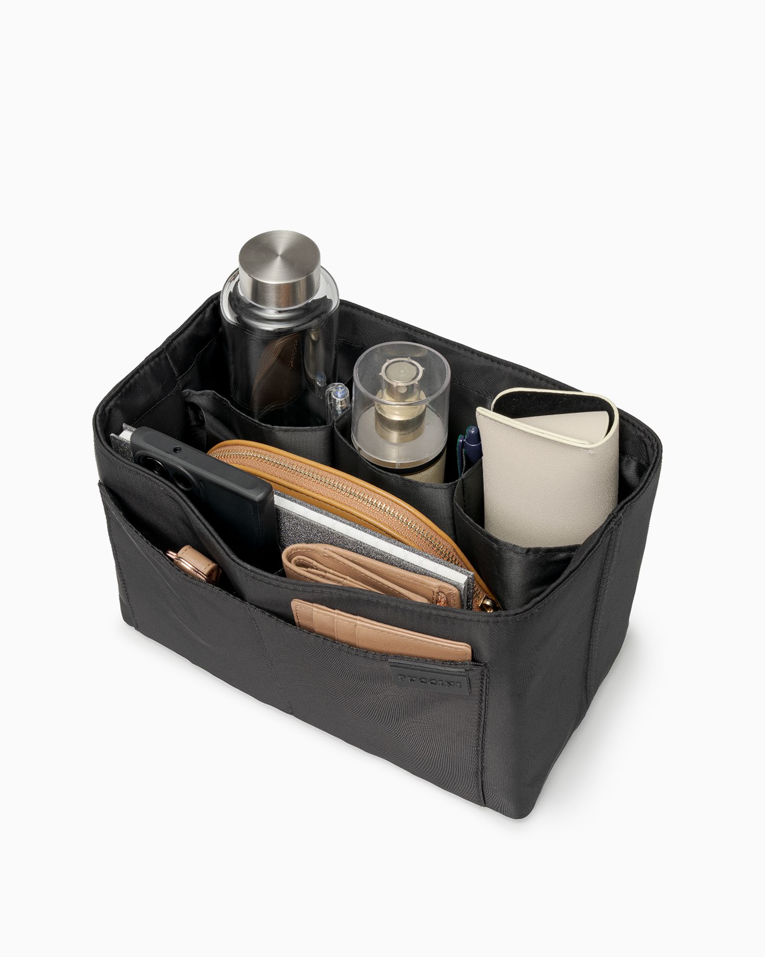 Organizer do torebki czarny