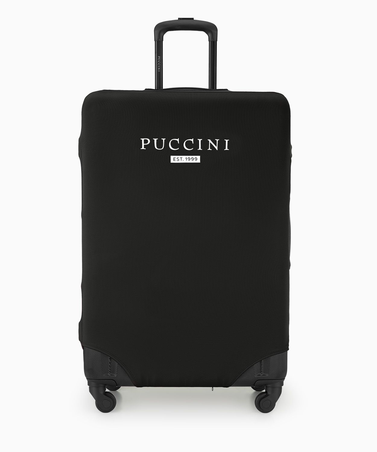 Pokrowiec na dużą walizkę elastyczny czarny