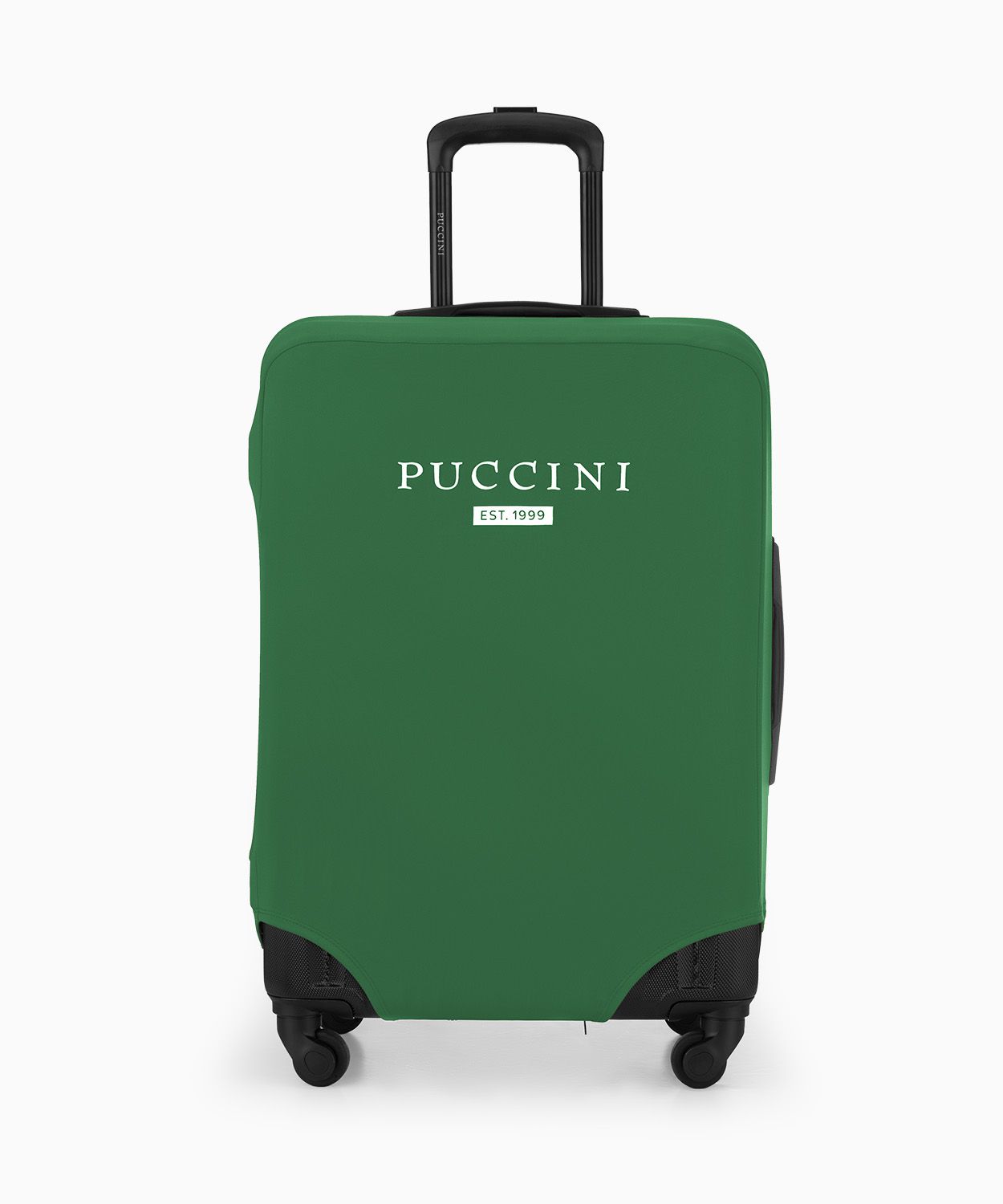 Pokrowiec ochronny na walizkę średnią zielony