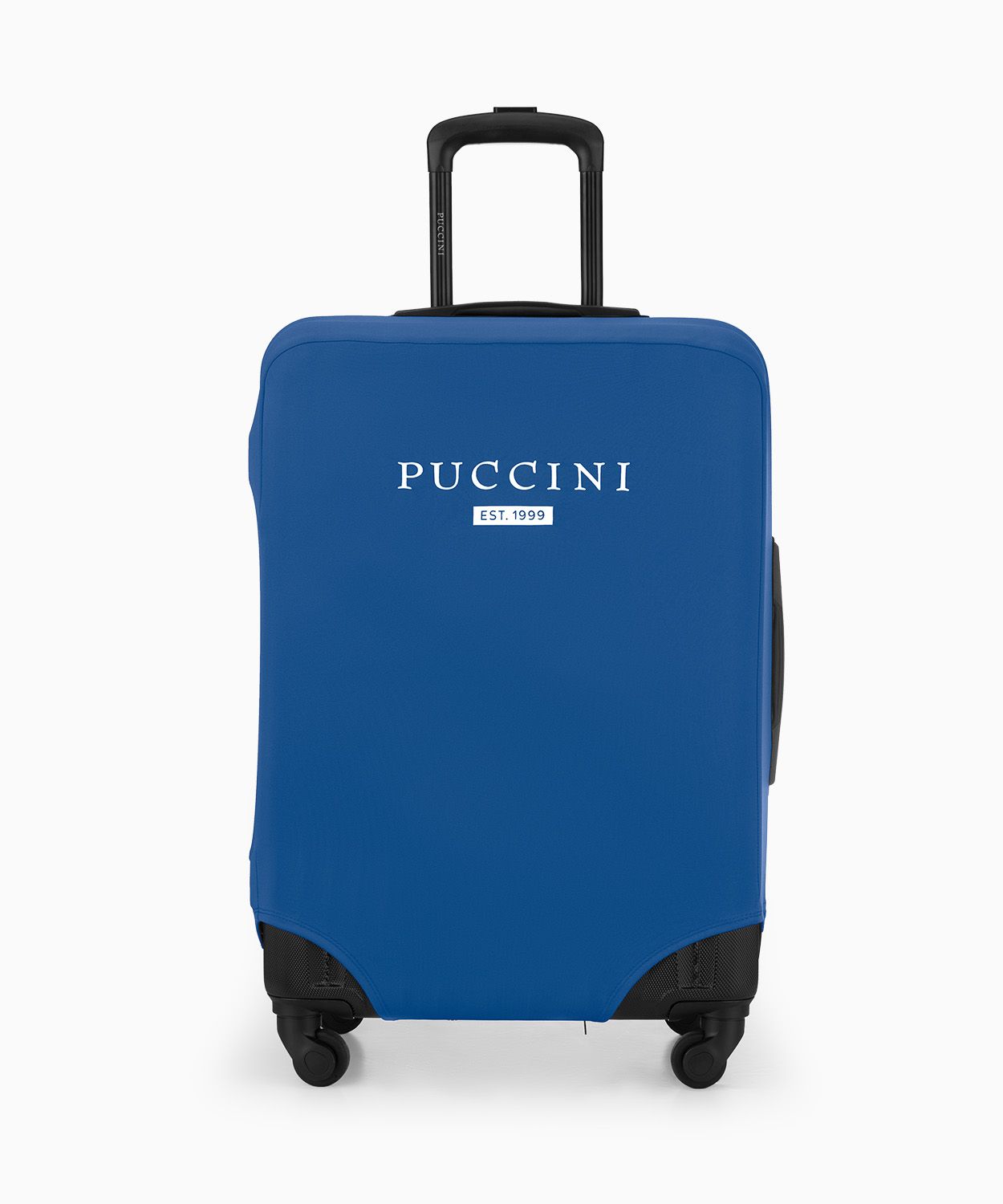 Pokrowiec ochronny na średnią walizkę granatowy