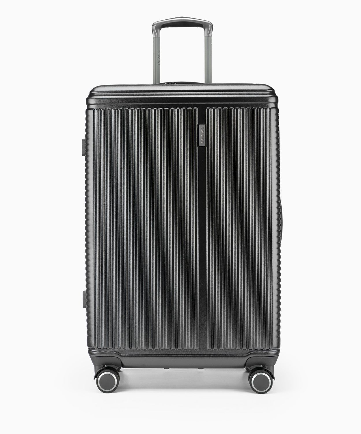 Duża walizka antracytowa