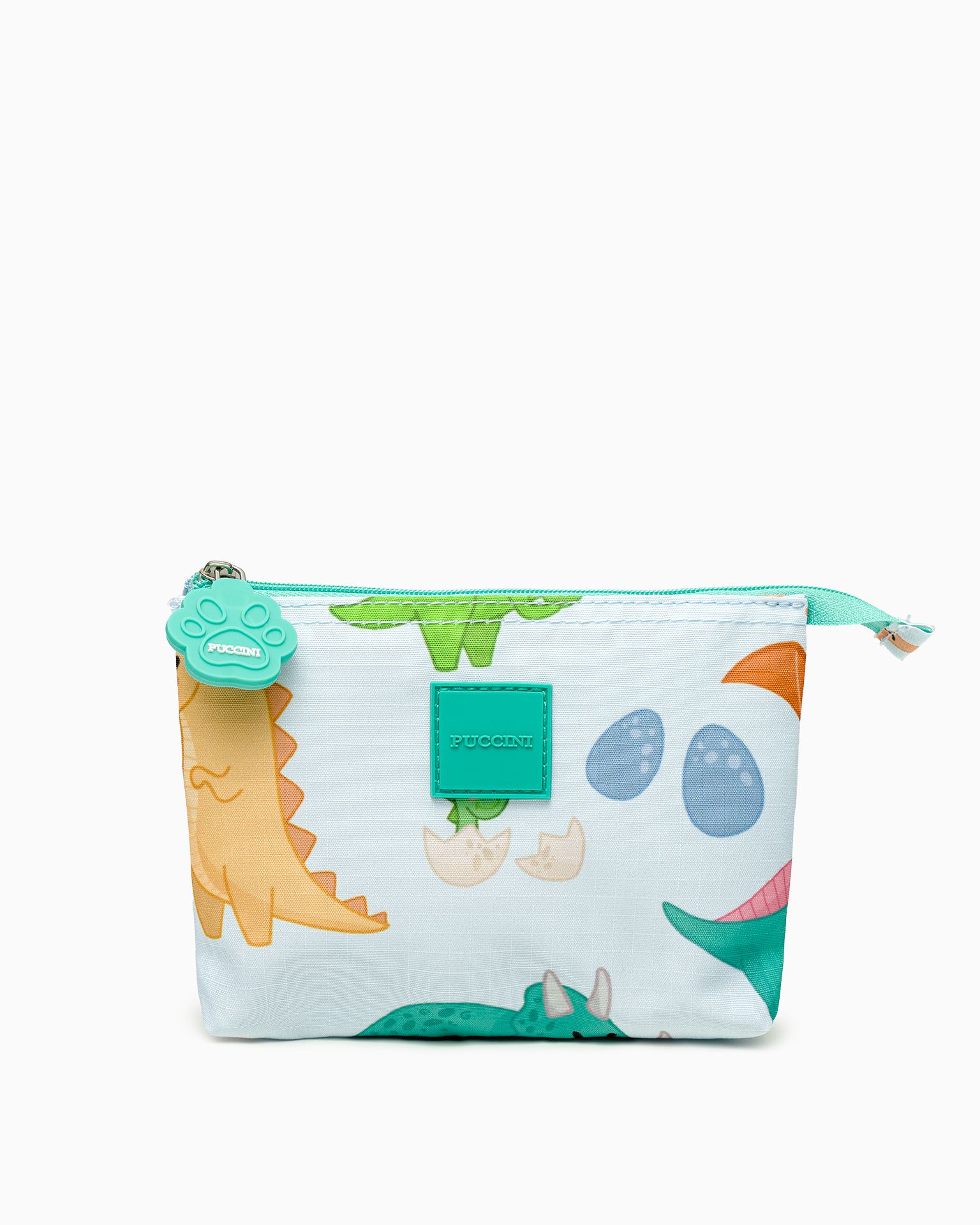 Kosmetyczka dla dzieci mała niebieska dinozaury