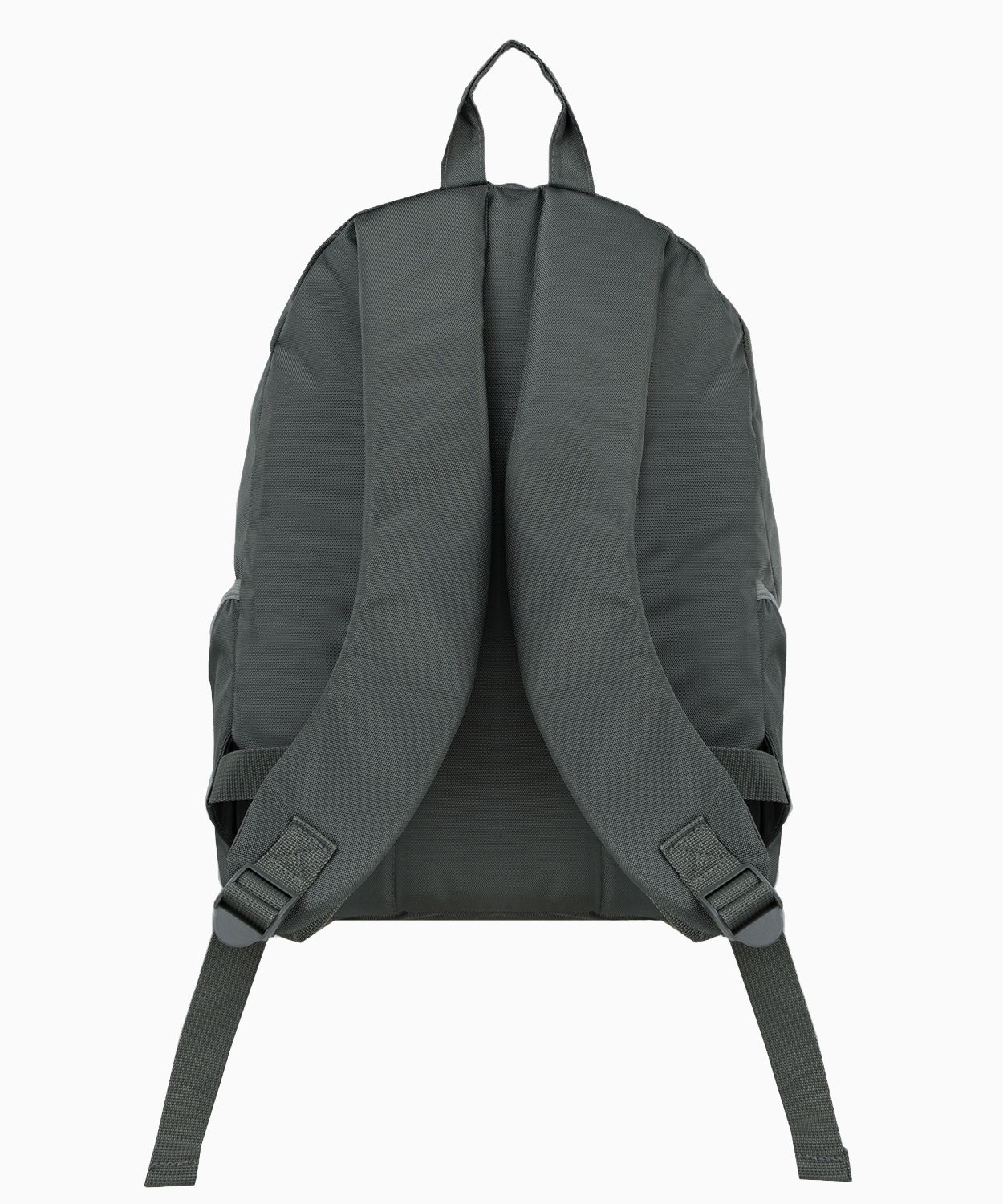 Oliwkowy młodzieżowy plecak z neonową podszewką