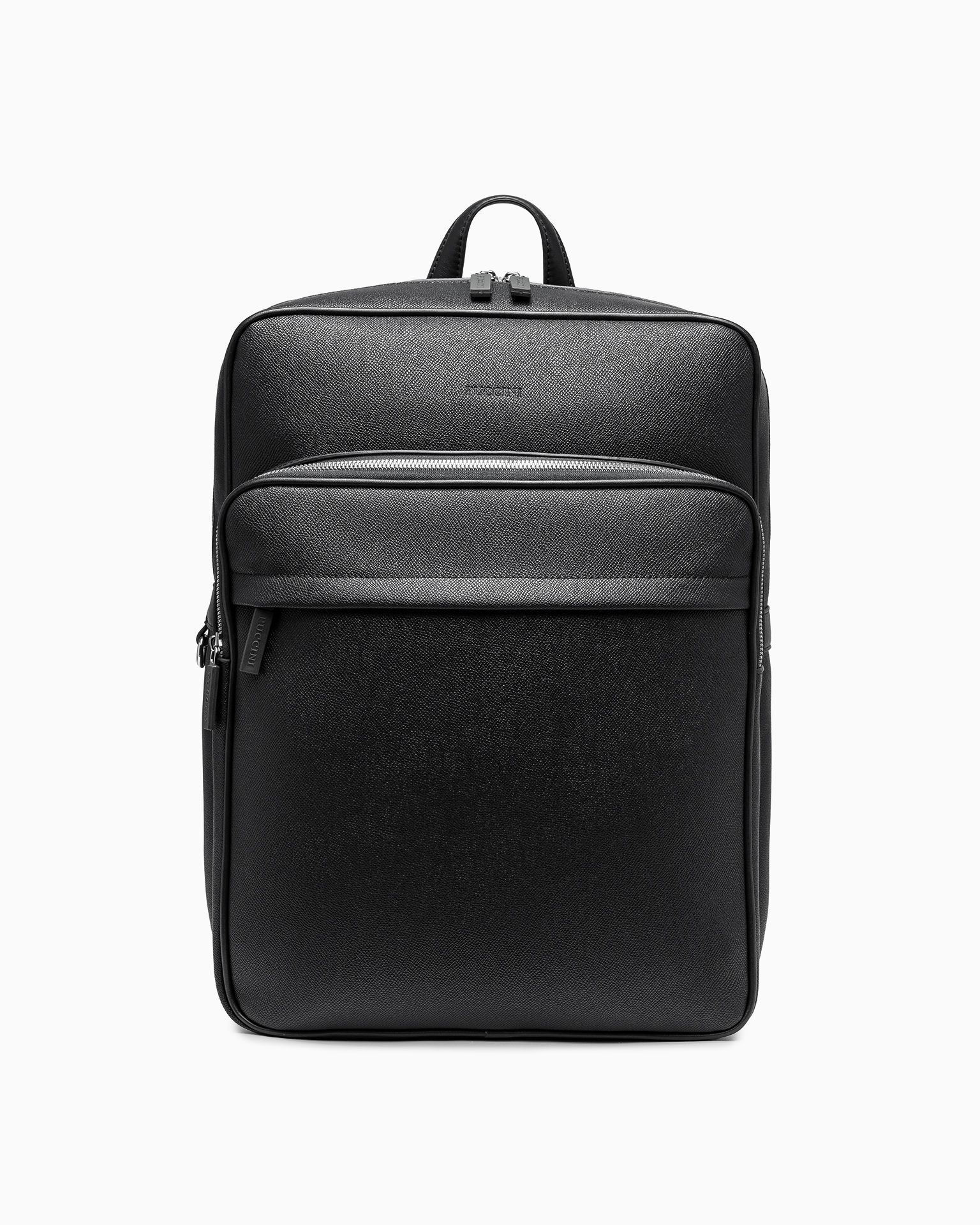 Plecak na laptopa 17" ze skóry ekologicznej czarny