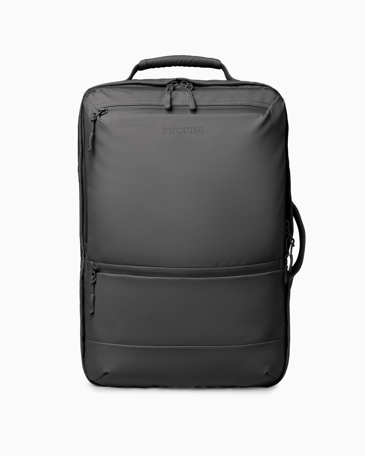 Plecak podróżny z kieszenią RFID czarny