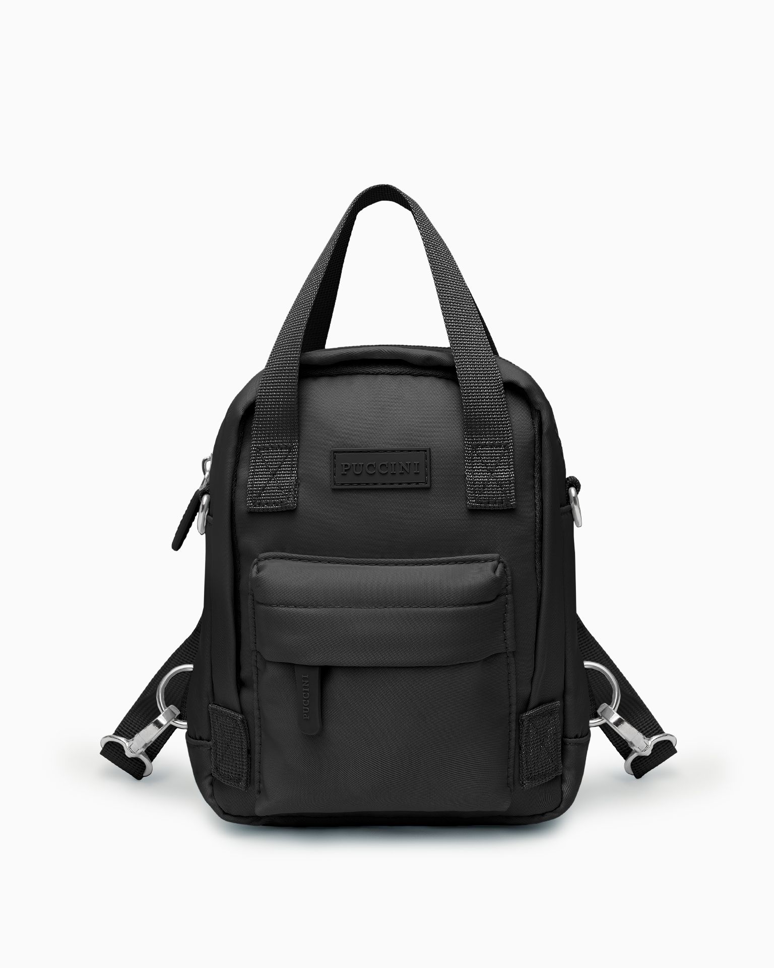 Plecak z torebką 2w1 mini czarny