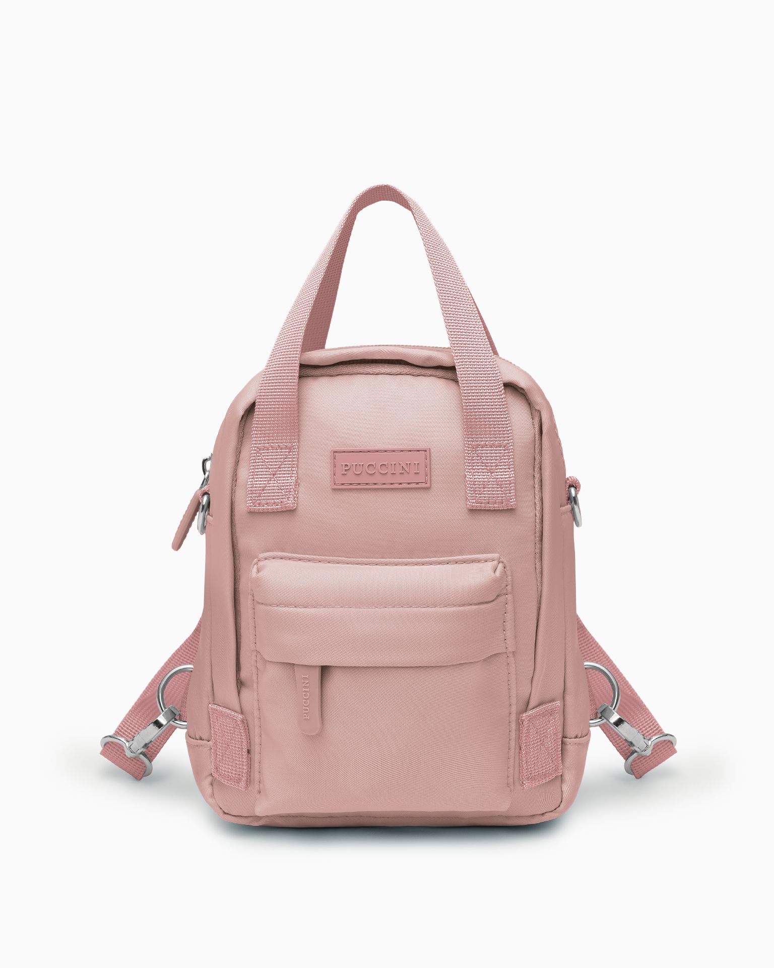 Plecak z torebką 2w1 mini różowy