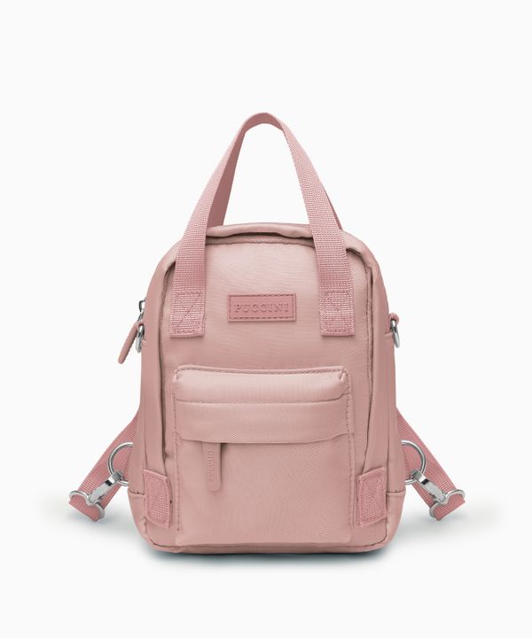 Plecak z torebką 2w1 mini różowy