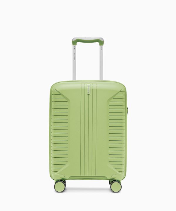 Walizka kabinowa na kółkach z polipropylenu jasnozielona