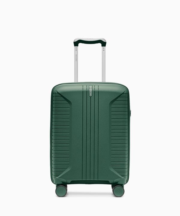 Walizka kabinowa na kółkach z polipropylenu zielona