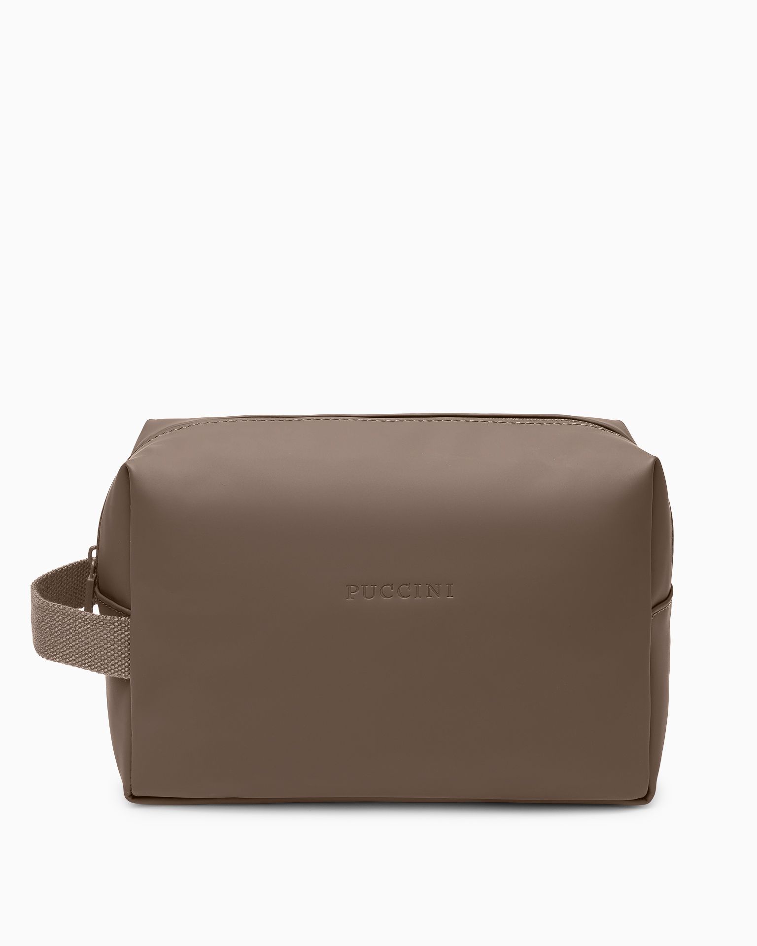 Kosmetyczka podróżna wodoszczelna brązowa