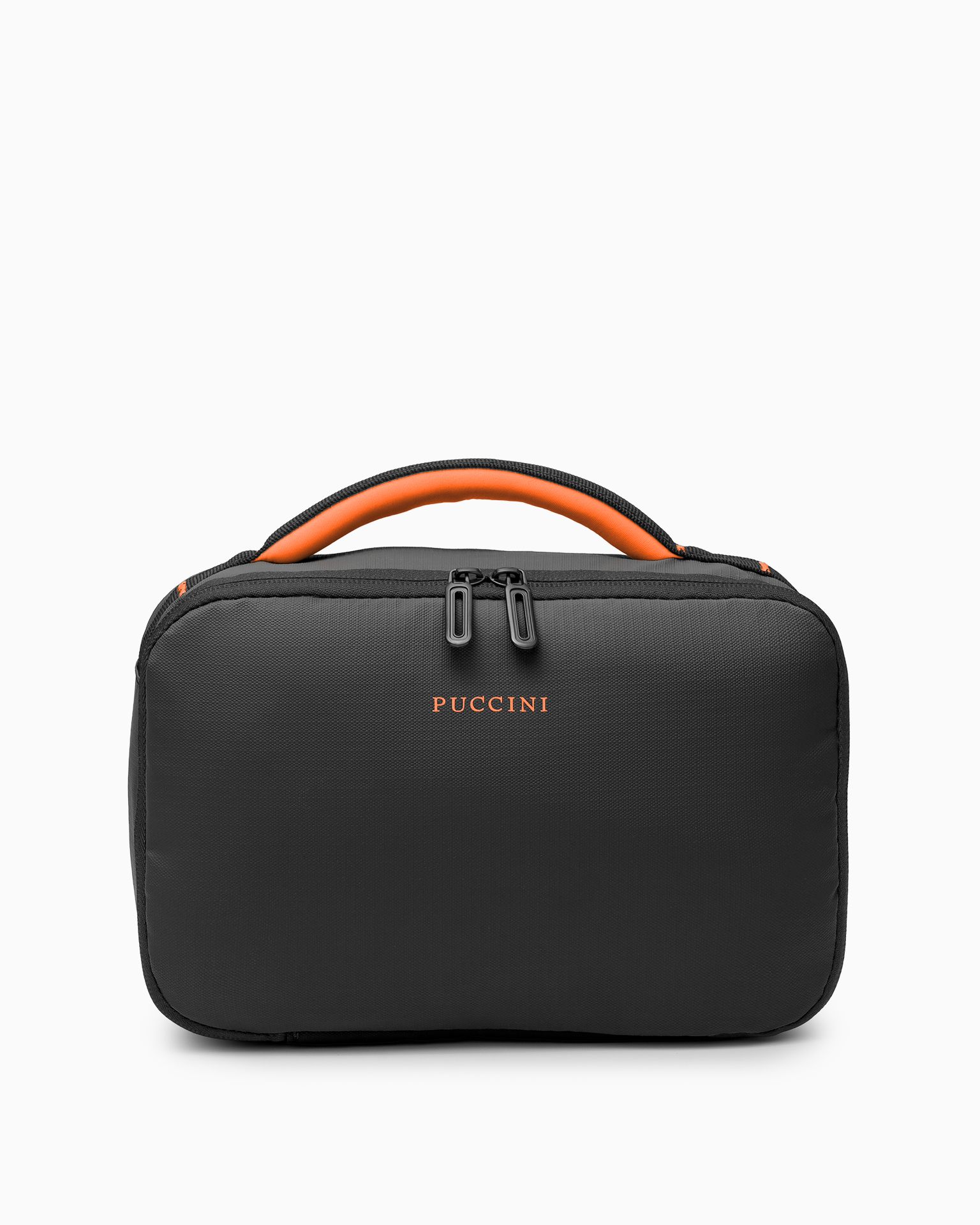 Kosmetyczka z wodoodporną kieszenią czarna