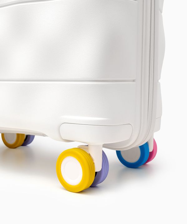 Ochraniacze na koła walizki wielokolorowe